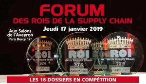 Le Forum des Rois de la Supply Chain aura lieu le 17 janvier aux Salons de l'Aveyron