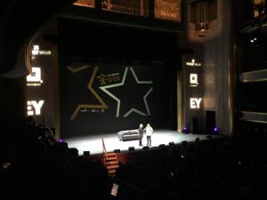 Commerce : 28e cérémonie de l'Enseigne d'Or au Théâtre des Champs Elysées