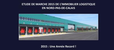Entrepôt Lille : Notre étude de marché 2015 de l'immobilier logistique est disponible !