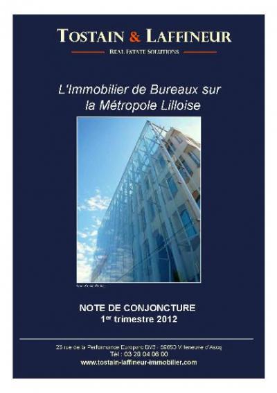 Note de conjoncture 1er trimestre 2012 Note de conjoncture 1er trimestre 2012