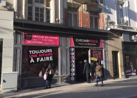 Magasin éphémère rue de Béthune : Chronostock passera les fêtes à Lille