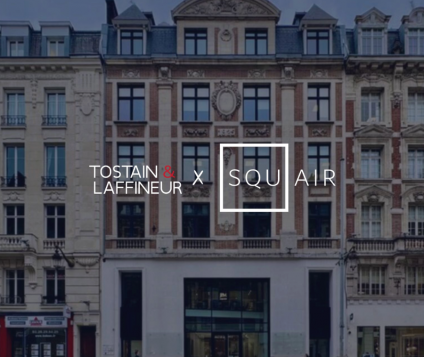 Location de 260 m² de bureaux en centre-ville de Lille pour le cabinet d’avocats Squair