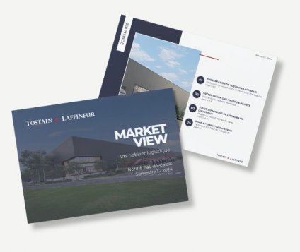 Market View - Analyse marché logistique au S1 2024 Nord & Pas-de-Calais