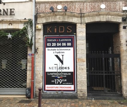 Commerce : l'opticien Netlooks ouvrira en 2018 dans le Vieux Lille