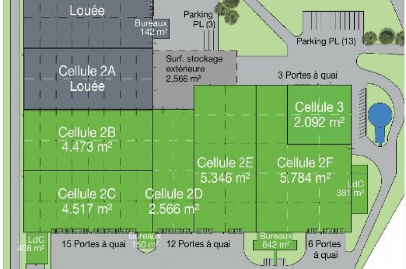 Location entrepot Soissons