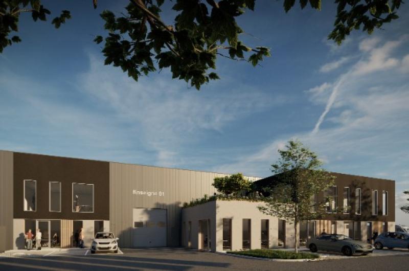 CELLULES D'ACTIVITES  A CONSTRUIRE,  A LOUER - 1044 m²  - Secteur LESQUIN / SECLIN
