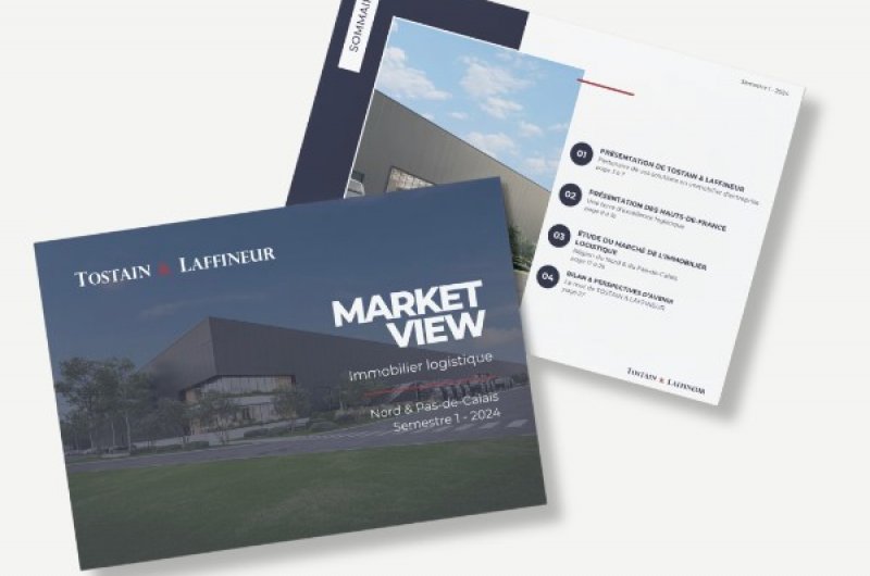 Market View - Analyse marché logistique au S1 2024 Nord & Pas-de-Calais