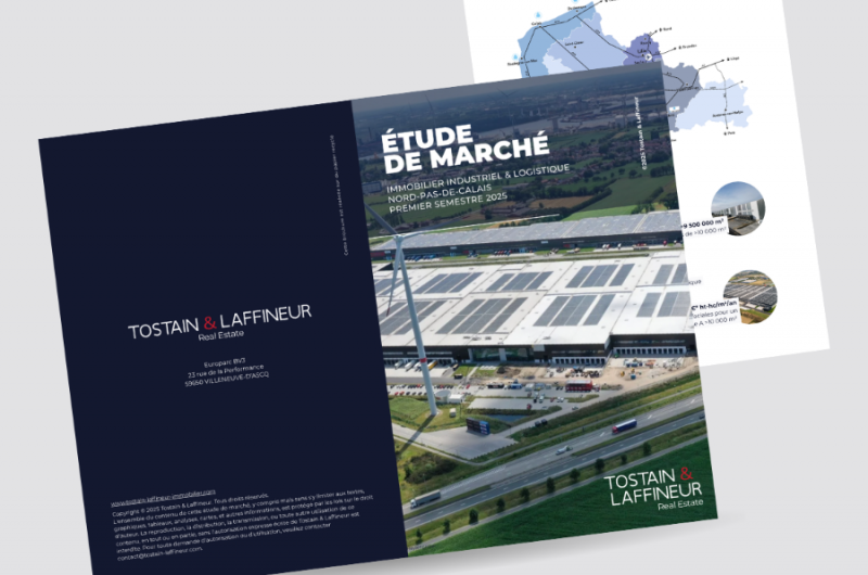 Étude du marché Logistique au premier semestre 2025 - Métropole Lilloise