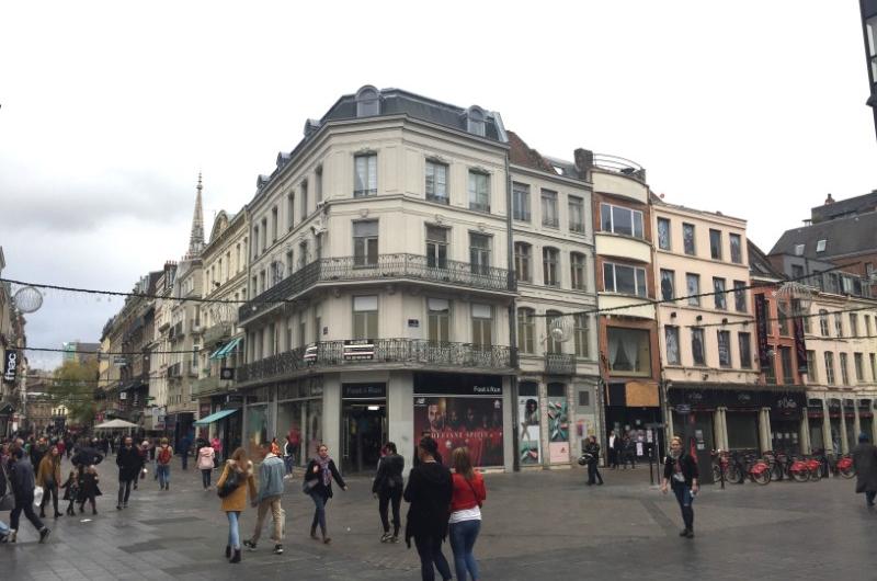 Location immeuble commercial rues piétonnes Lille